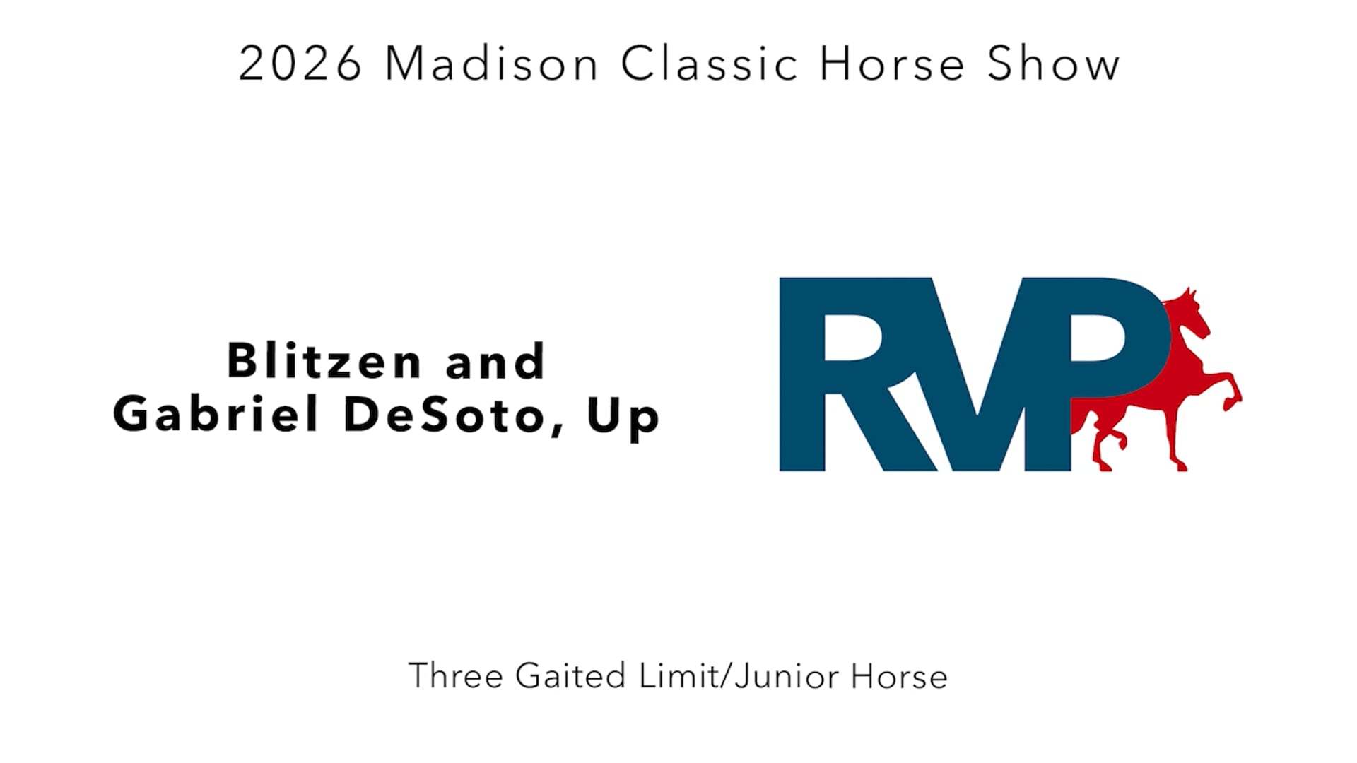 MC26 - Class 64 - Blitzen and Gabriel DeSoto, Up