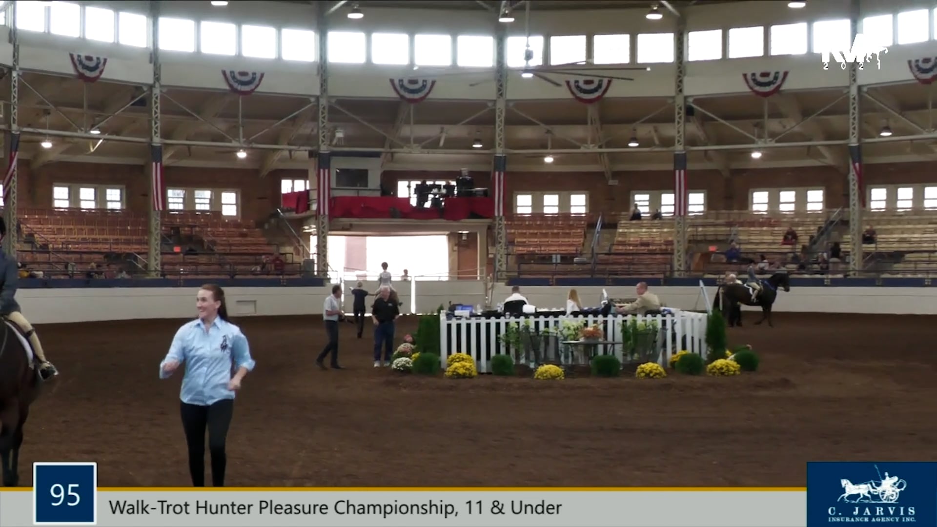 MJ21 - Class 95 - Walk-Trot Hunter Pleasure, 11 & Under Championship