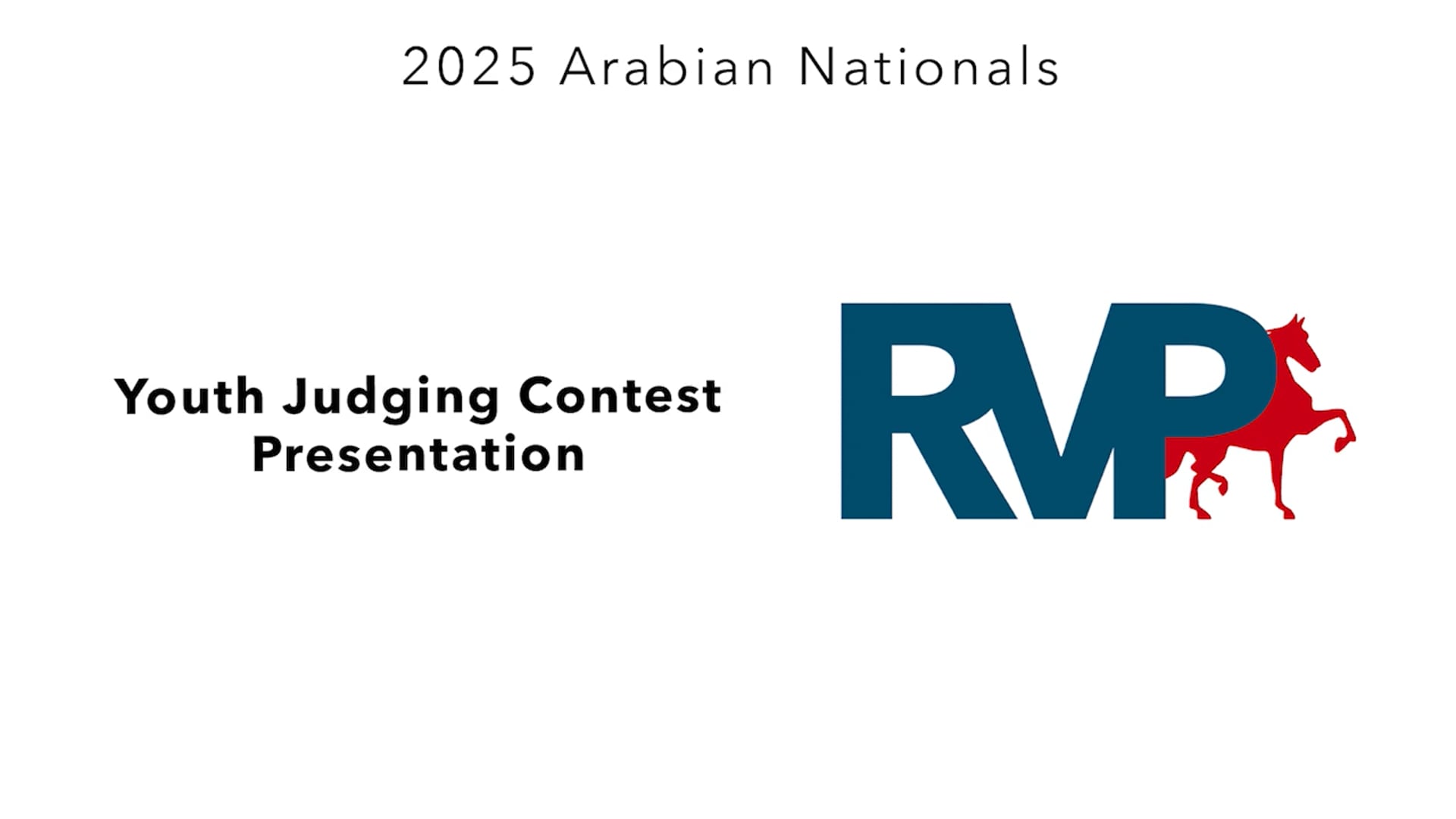 AN25 - Youth Judging Contest Presentation