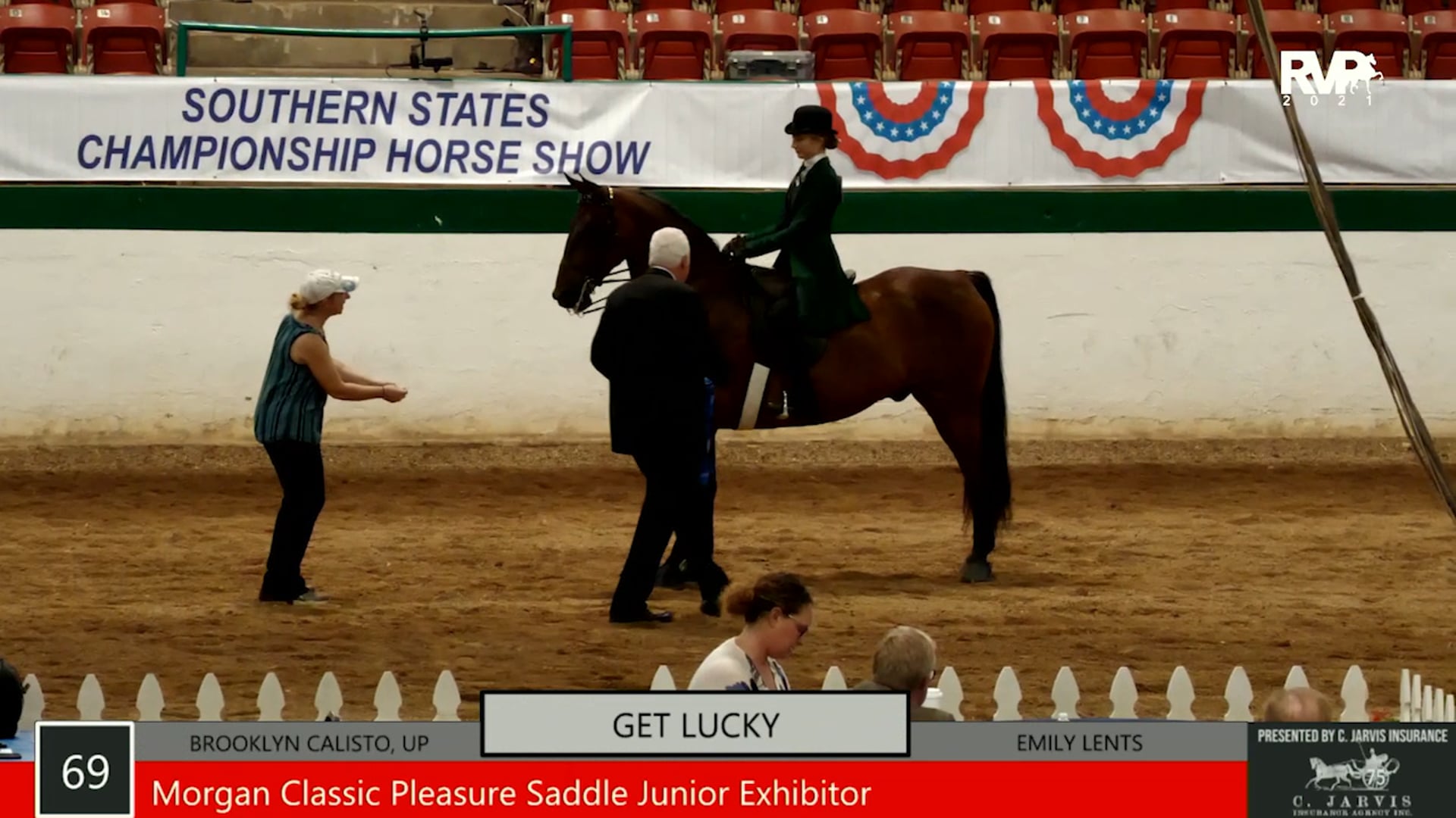 SS21 - Class 69 - Morgan Classic Pleasure Saddle Junior Exhibitor
