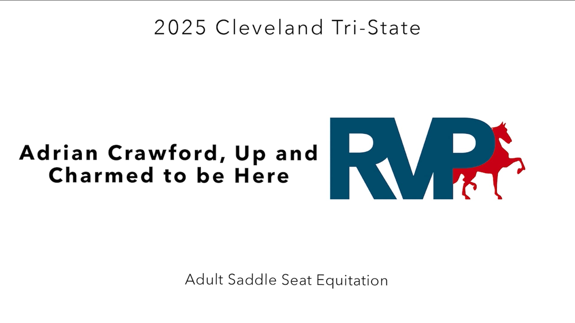 CTS25 - Class 45 - Adrian Crawford, Up and Charmed to be Here