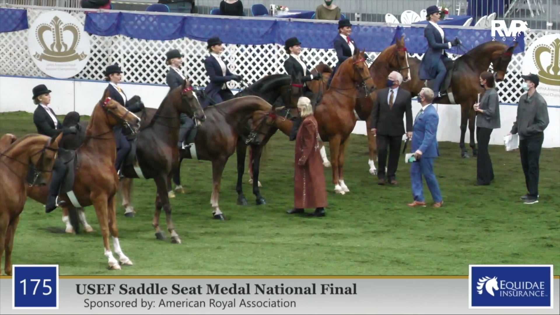 2020 AR - Class 175 USEF Saddle Seat Medal National  Final