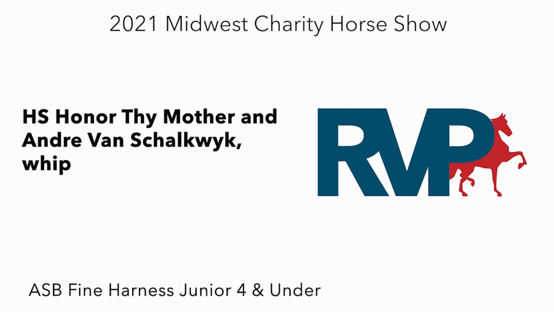 MW21 - Class 6 - HS Honor Thy Mother and Andre Van Schalkwyk, whip