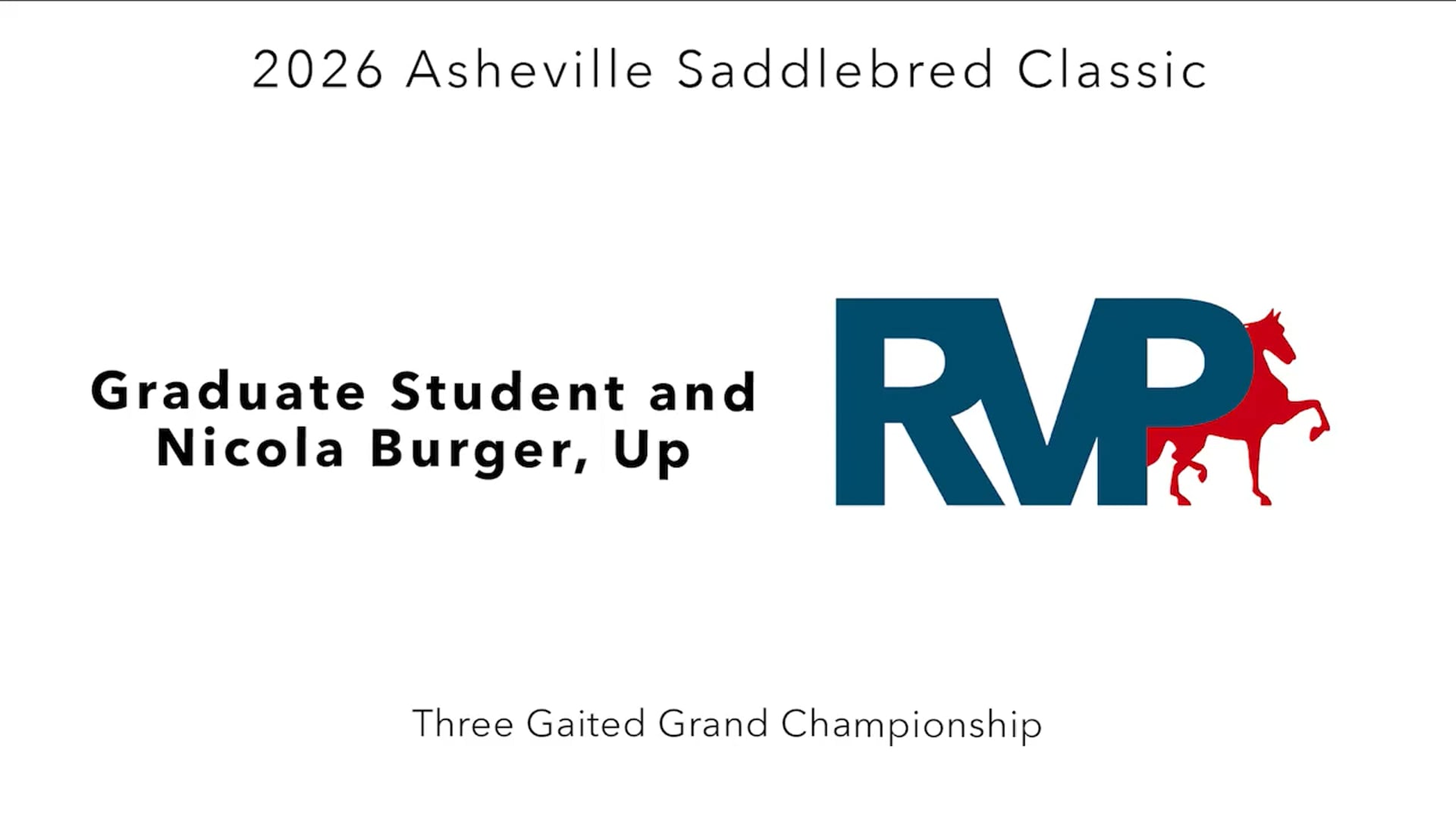 ASC26 - Class 146 - Graduate Student and Nicola Burger, Up