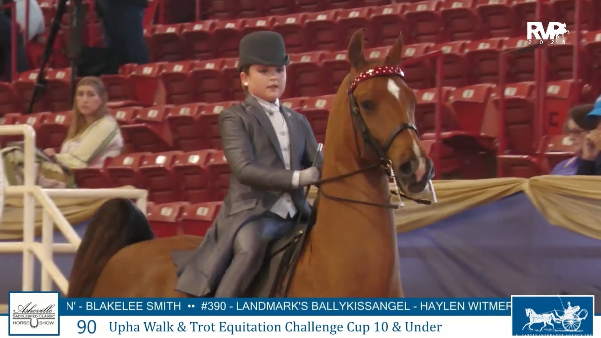 ASC25 - Class 90 - UPHA Walk-Trot Equitation Challenge Cup 10 & Under