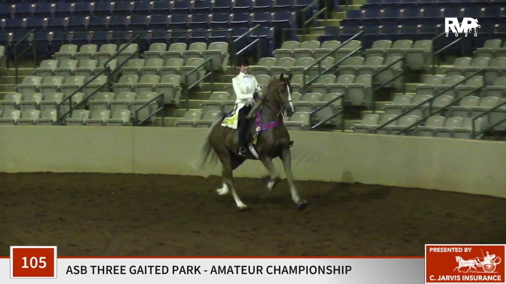 2020 SSFF - Class 105 ASB Amateur Three Gaited Park
 Championship