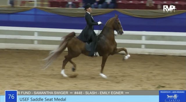 ASC21 - Class 76 - USEF Saddle Seat M...