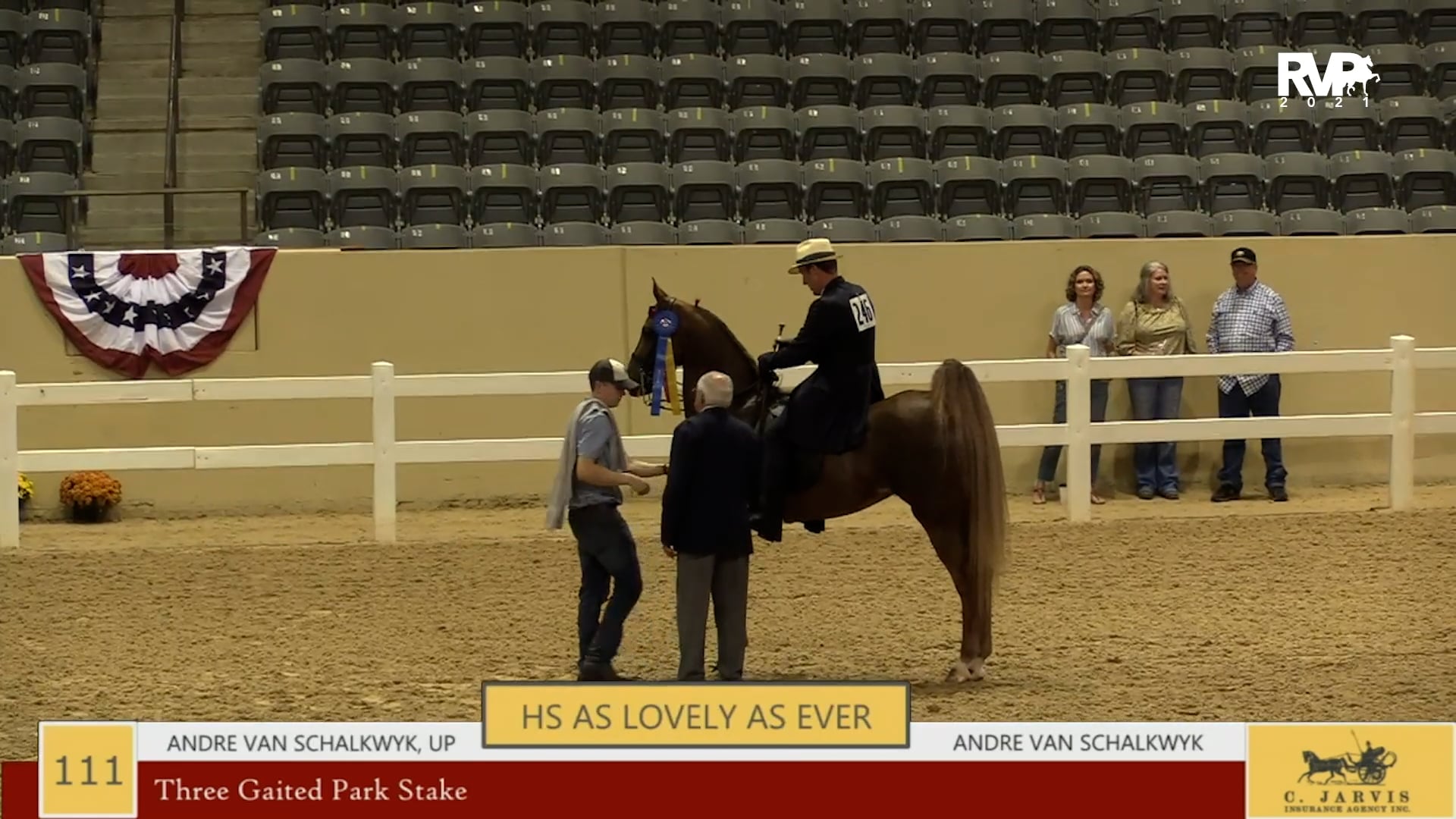 KYFC21 - Class 111 -  Three Gaited Park Stake