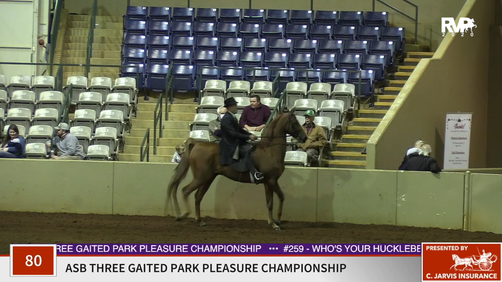 2020 SSFF - Class 80 ASB Three Gaited Park Pleasure
Championship