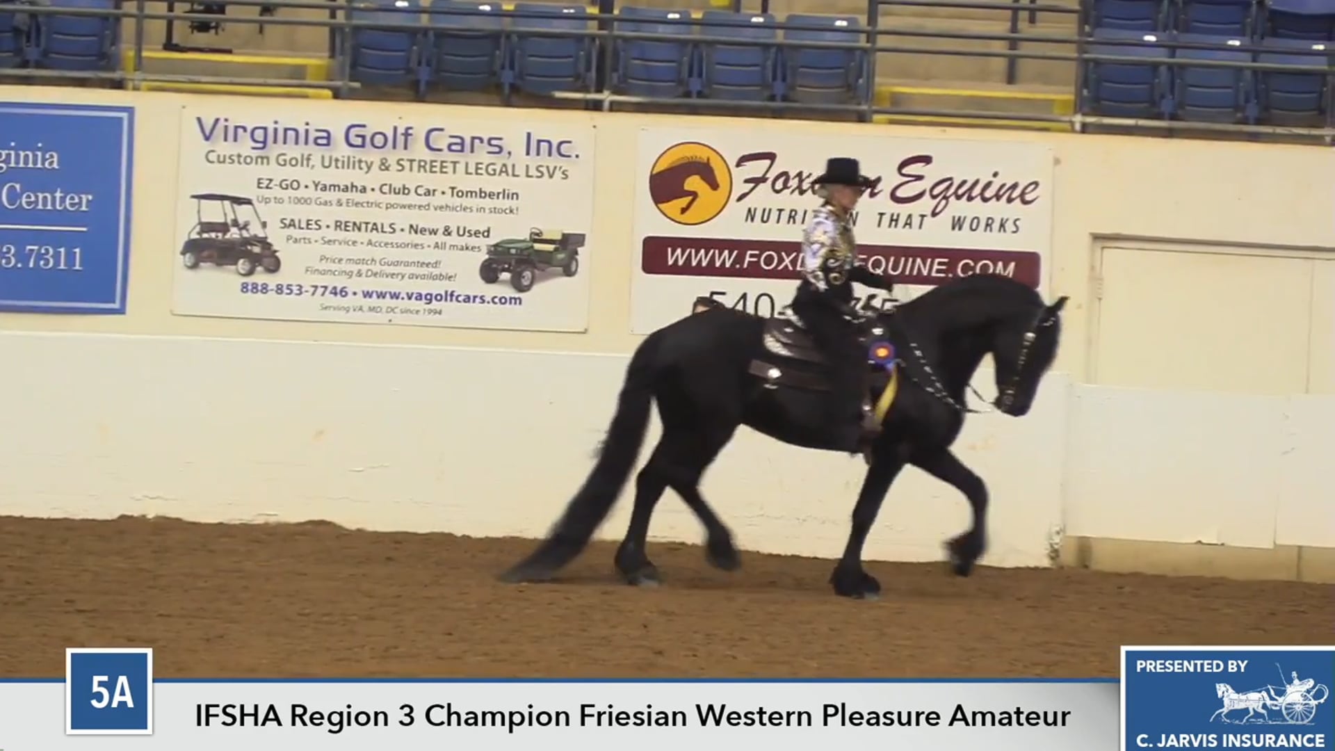 BB17 - Dyrk Fan Bluffview - Champion Friesian Western Pleasure Amateur 