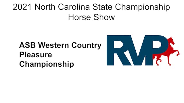 NCSC21 - Class 78 - ASB Western Count...