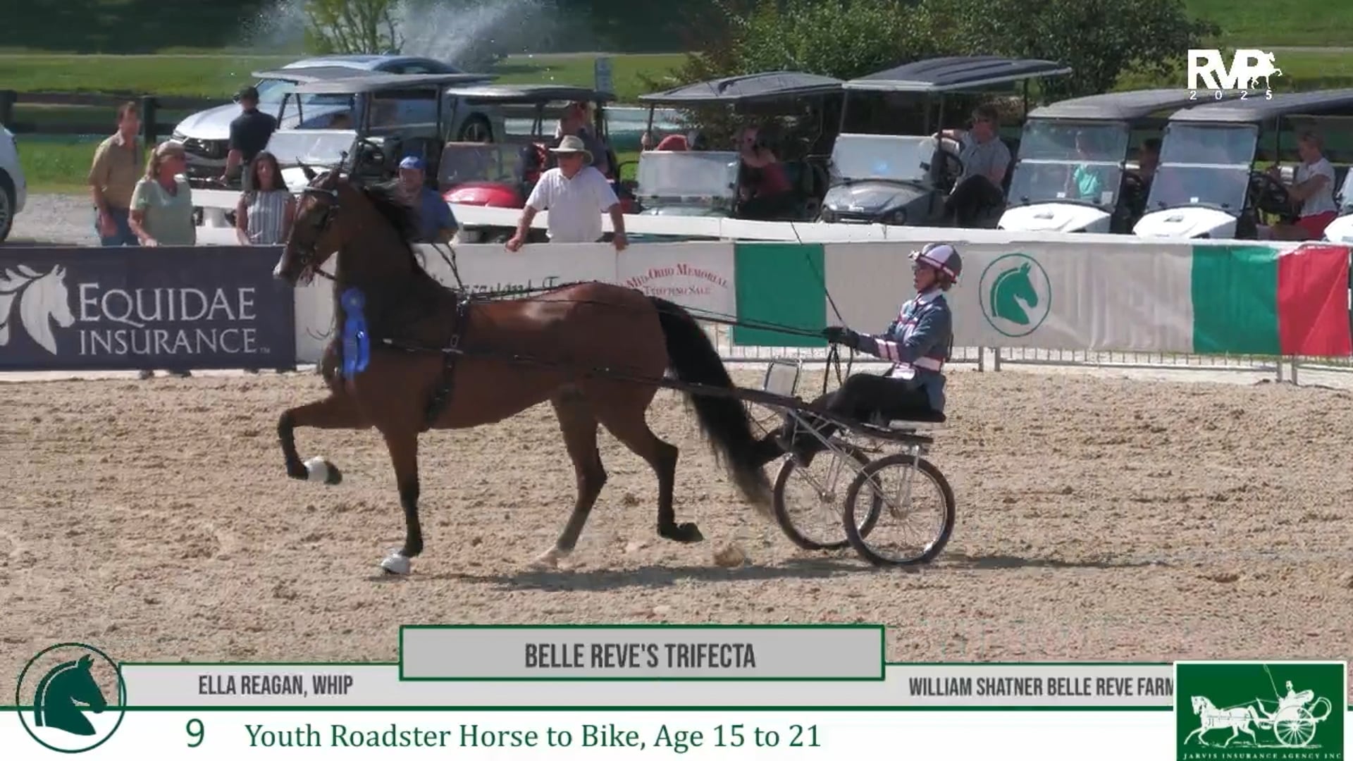 LJL25 - Class 9 - Belle Reve's Trifecta and Ella Reagan, Whip