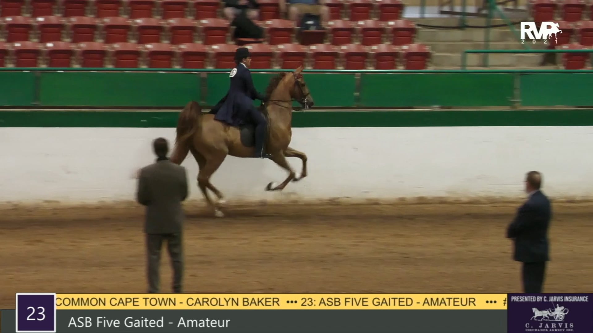 RSP21 - Class 23 - ASB Five Gaited Amateur