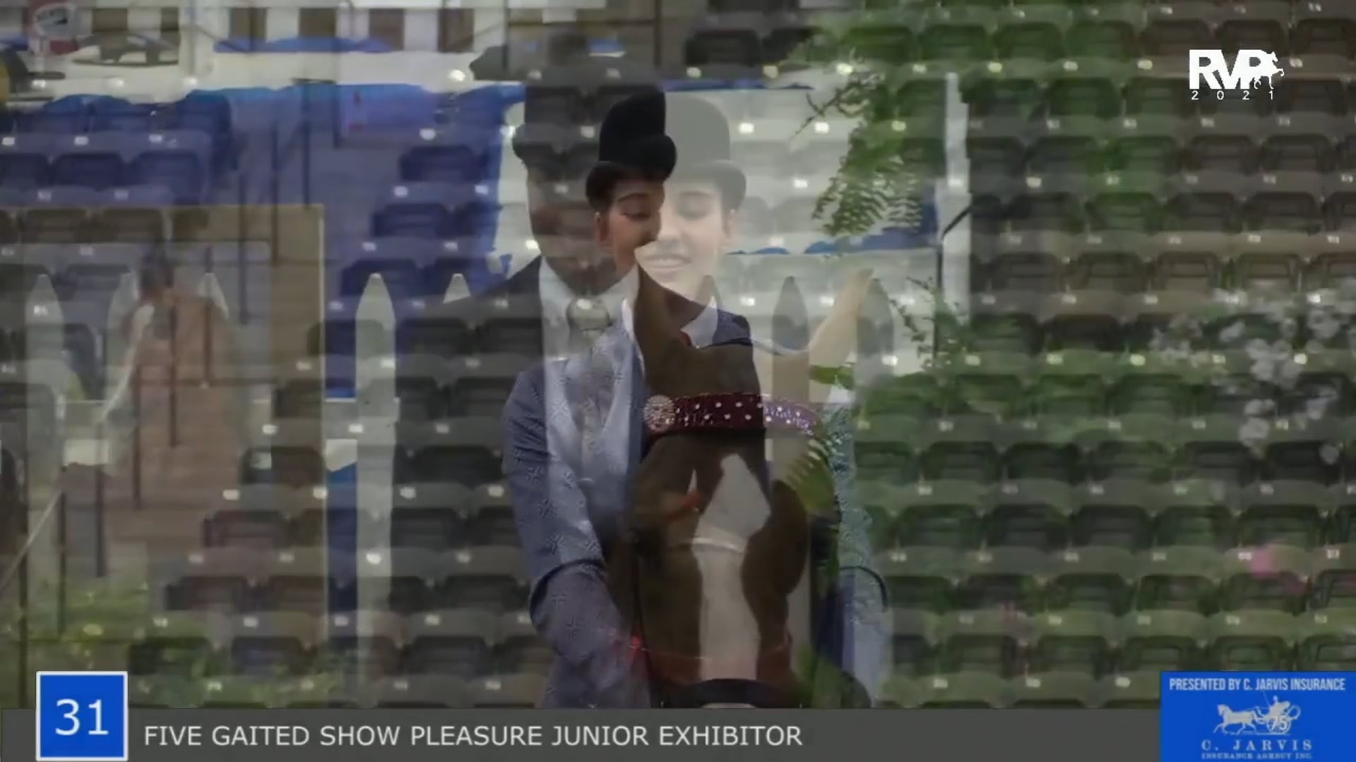 KYSP21 - Class 31 - Five Gaited Show Pleasure Junior Exhibitor