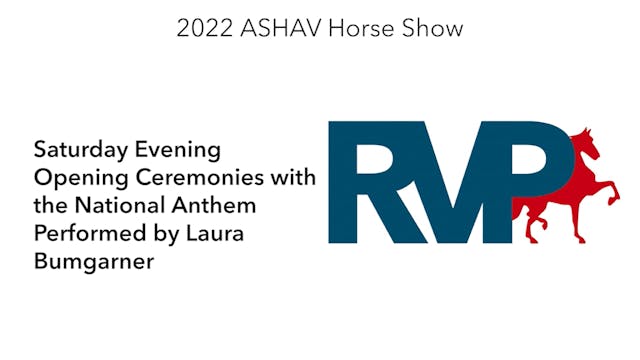 ASHAV22 - Saturday Evening Opening Ce...