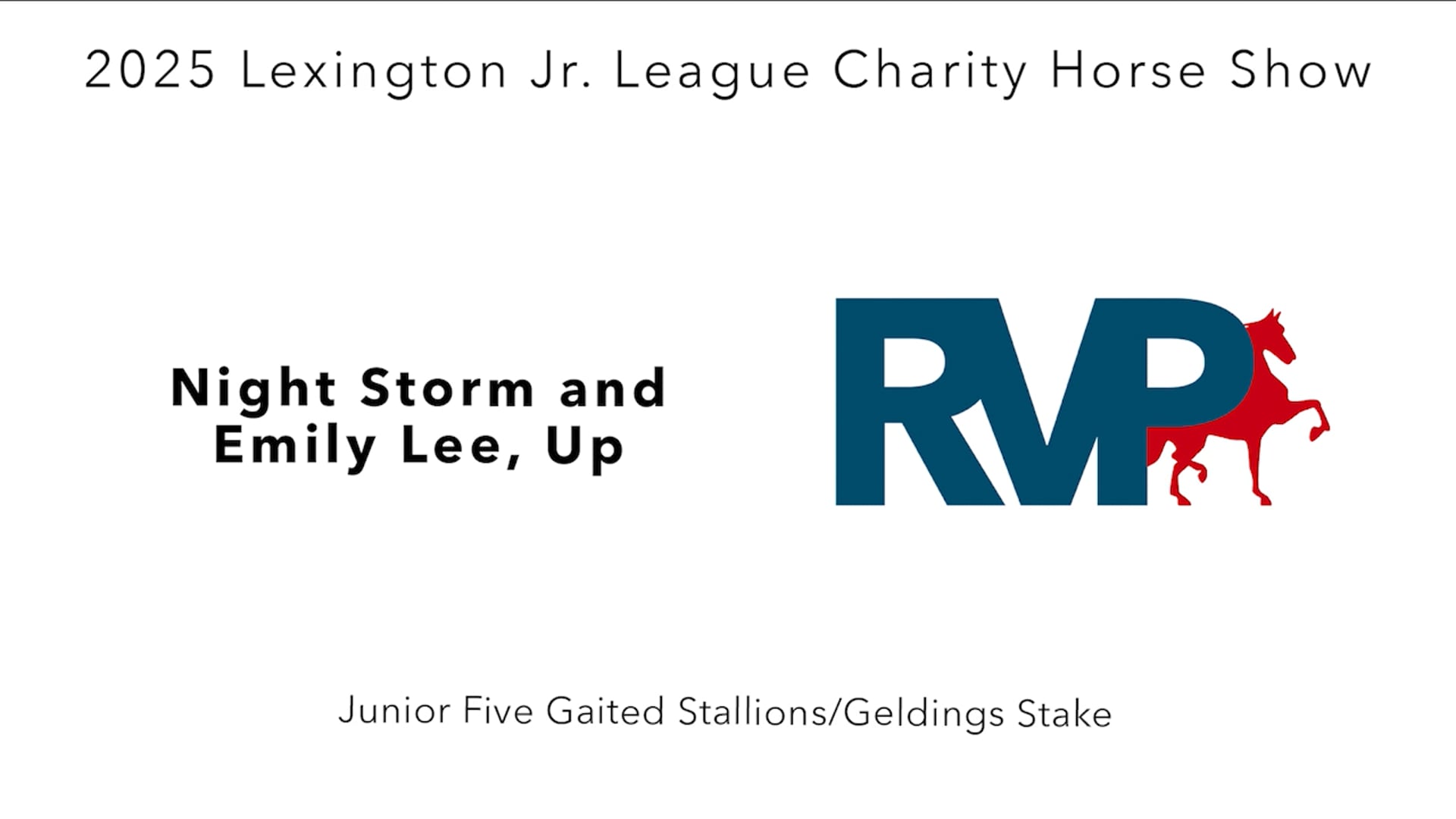 LJL25 - Class 140 - Night Storm and Emily Lee, Up