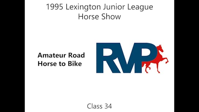 LJL 1995 - Class 34 - Amateur Road Ho...