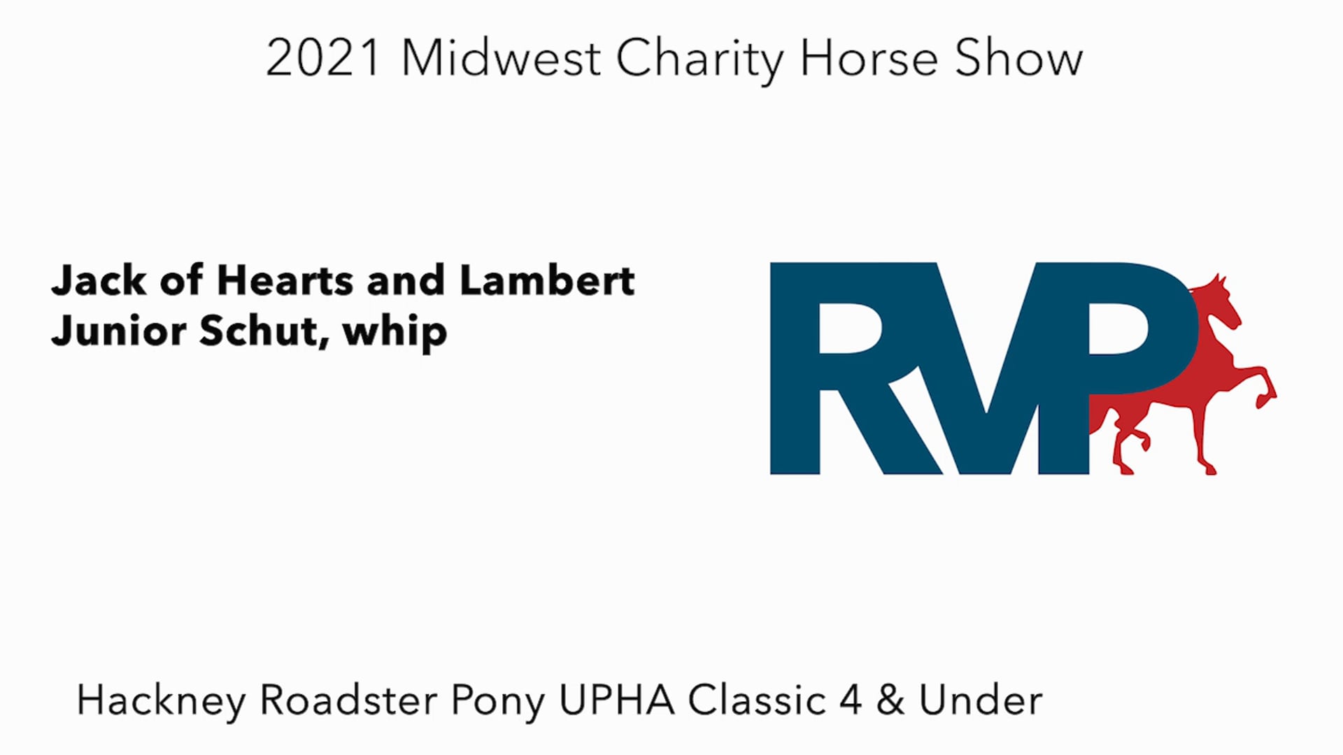 MW21 - Class 38 - Jack of Hearts and Lambert Junior Schut, whip