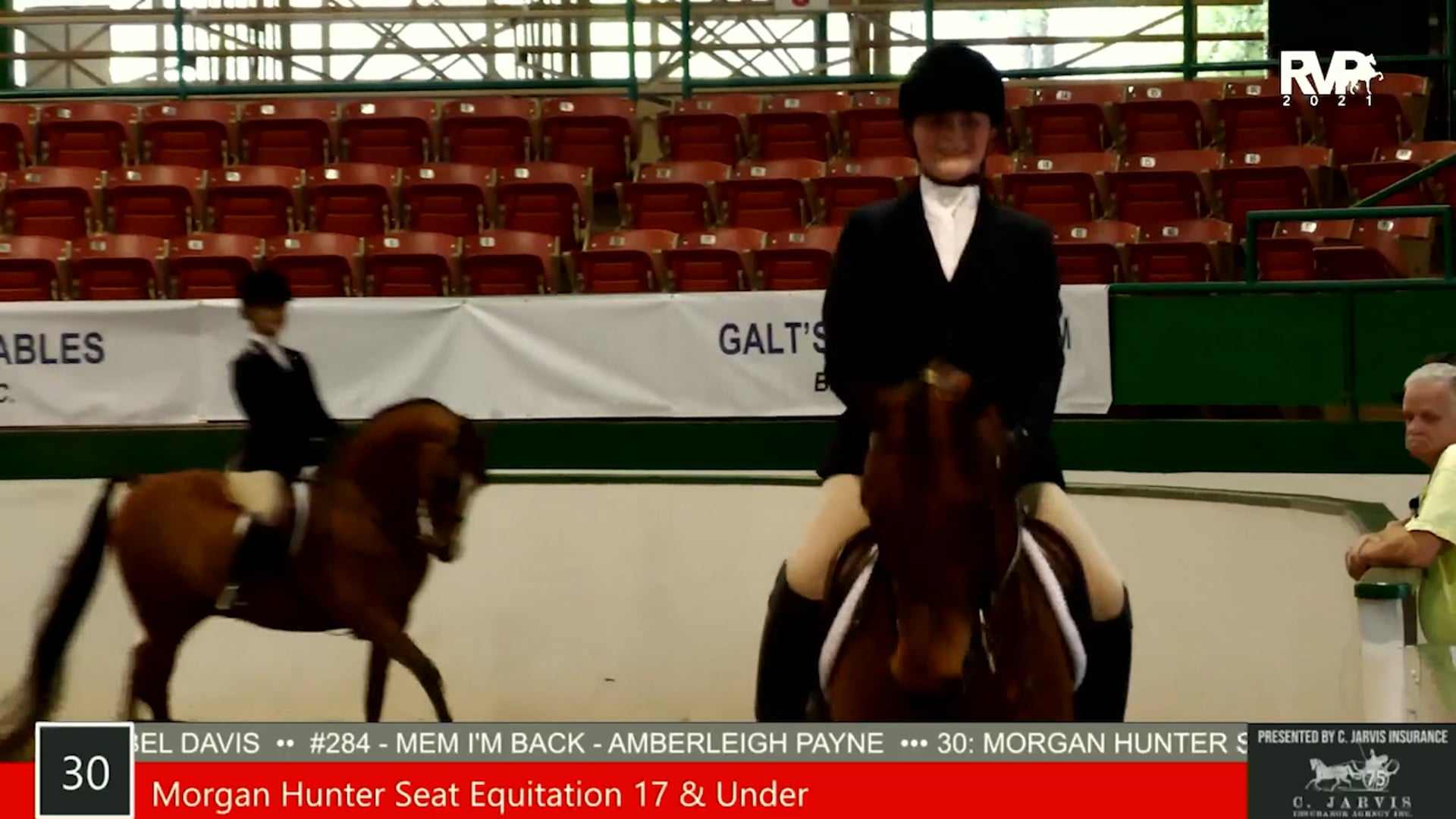 SS21 - Class 30 - Morgan Hunter Seat Equitation, 17 & Under