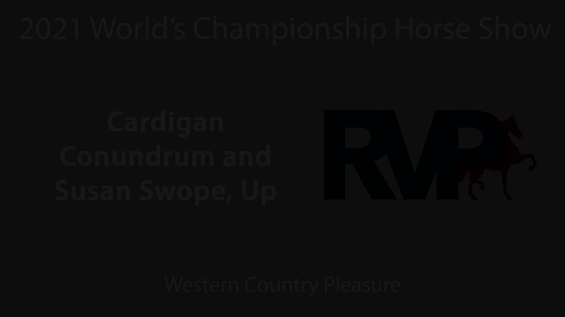 WCHS21 - Class 136 - Cardigan Conundrum and Susan Swope, Up