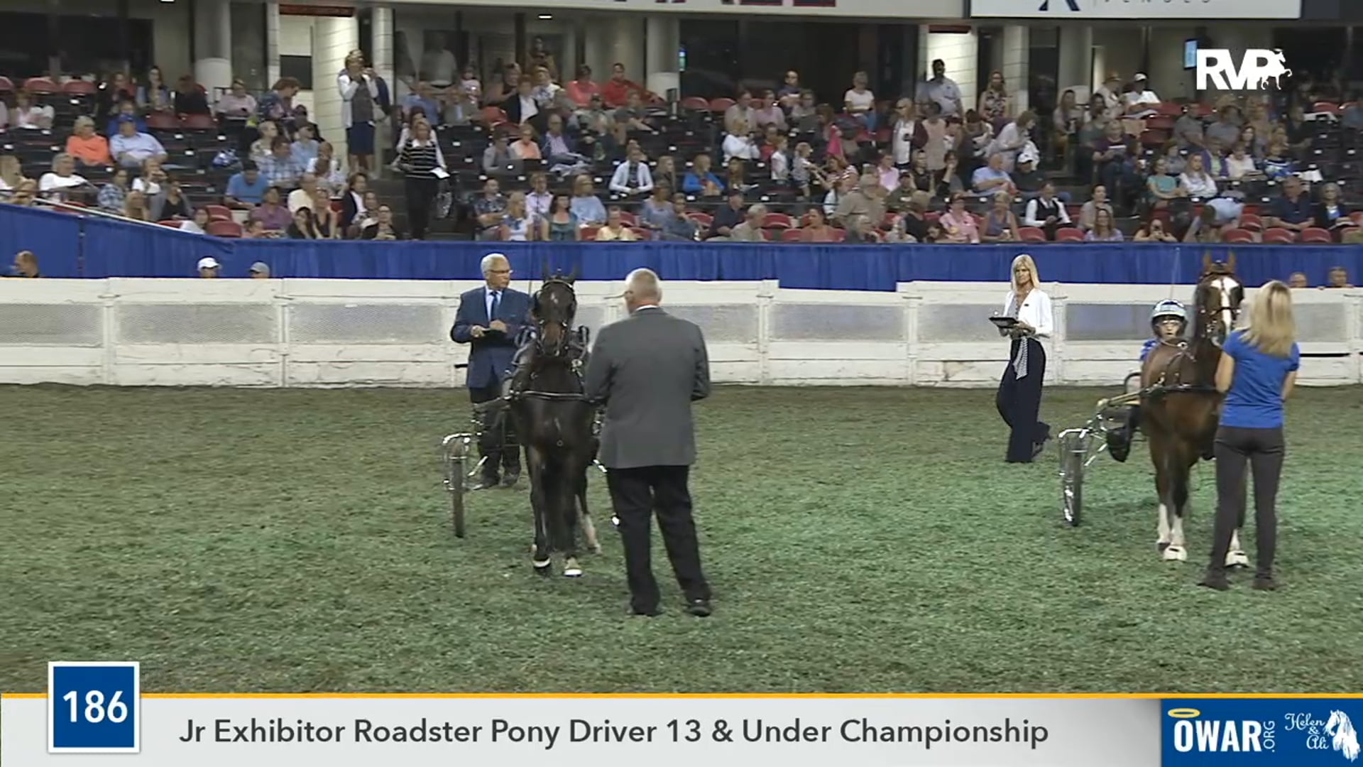 2019 WCHS - Class 186 Junior Exhibitor Roadster Pony, Drivers 13 Years Old & Under Championship