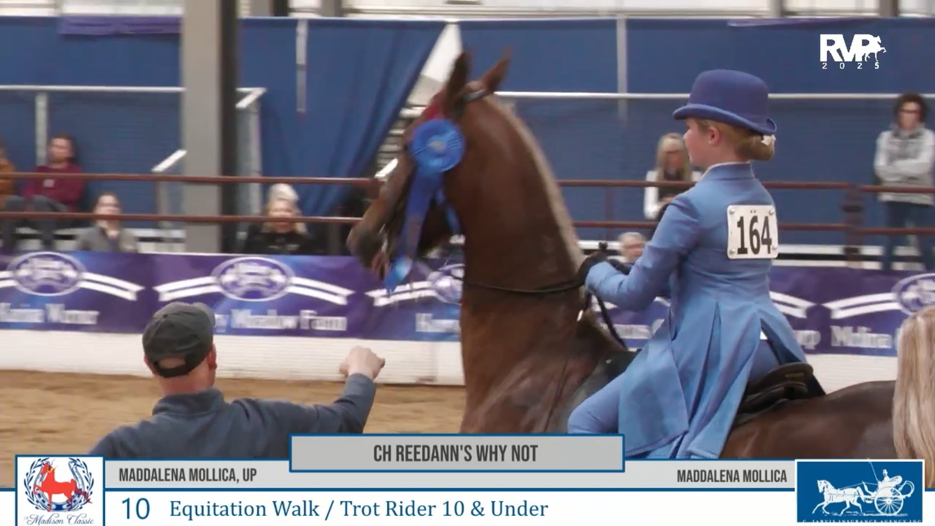 MC25 - Class 10 - CH Reedann's Why Not and Maddalena Mollica, Up