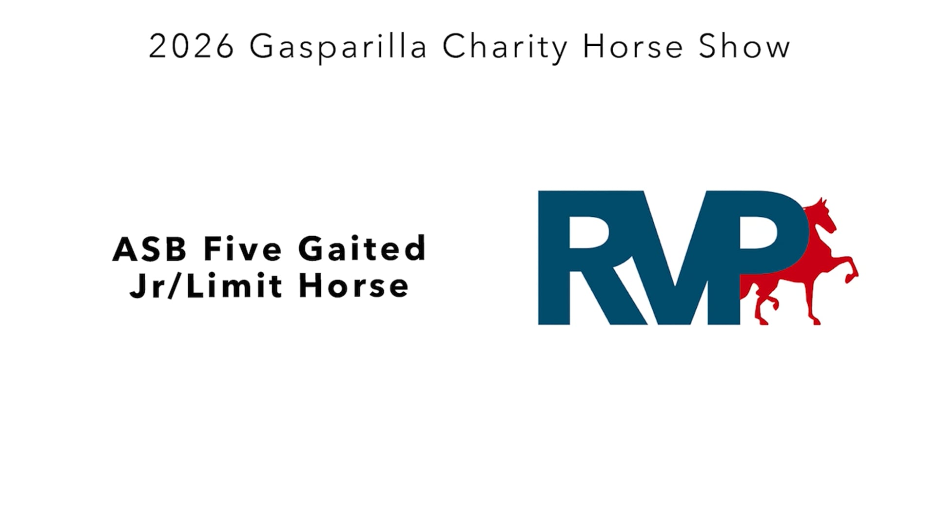 GC26 - Class 23 - ASB Five Gaited Jr-Limit Horse