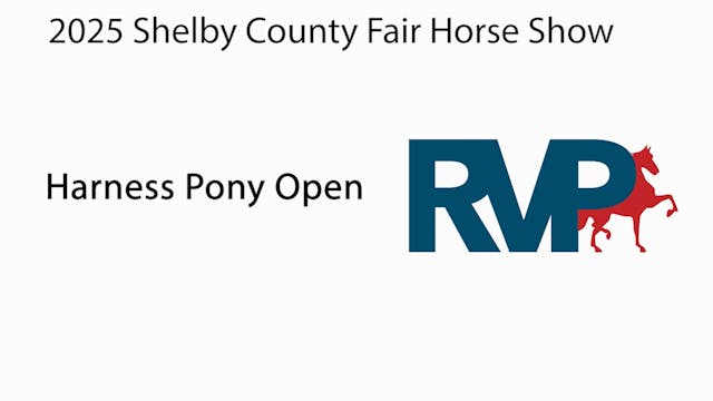 SCF25 - Classic 17 - Harness Pony Open 