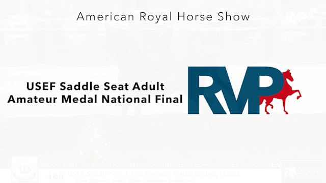 AR24 - Class 148 - USEF Saddle Seat A...