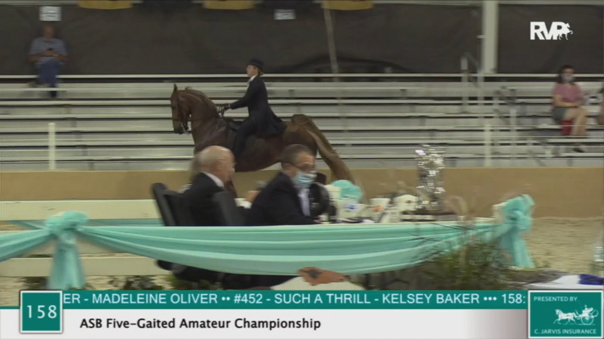 2020 BS - Class 158 ASB Five Gaited Amateur
Championship