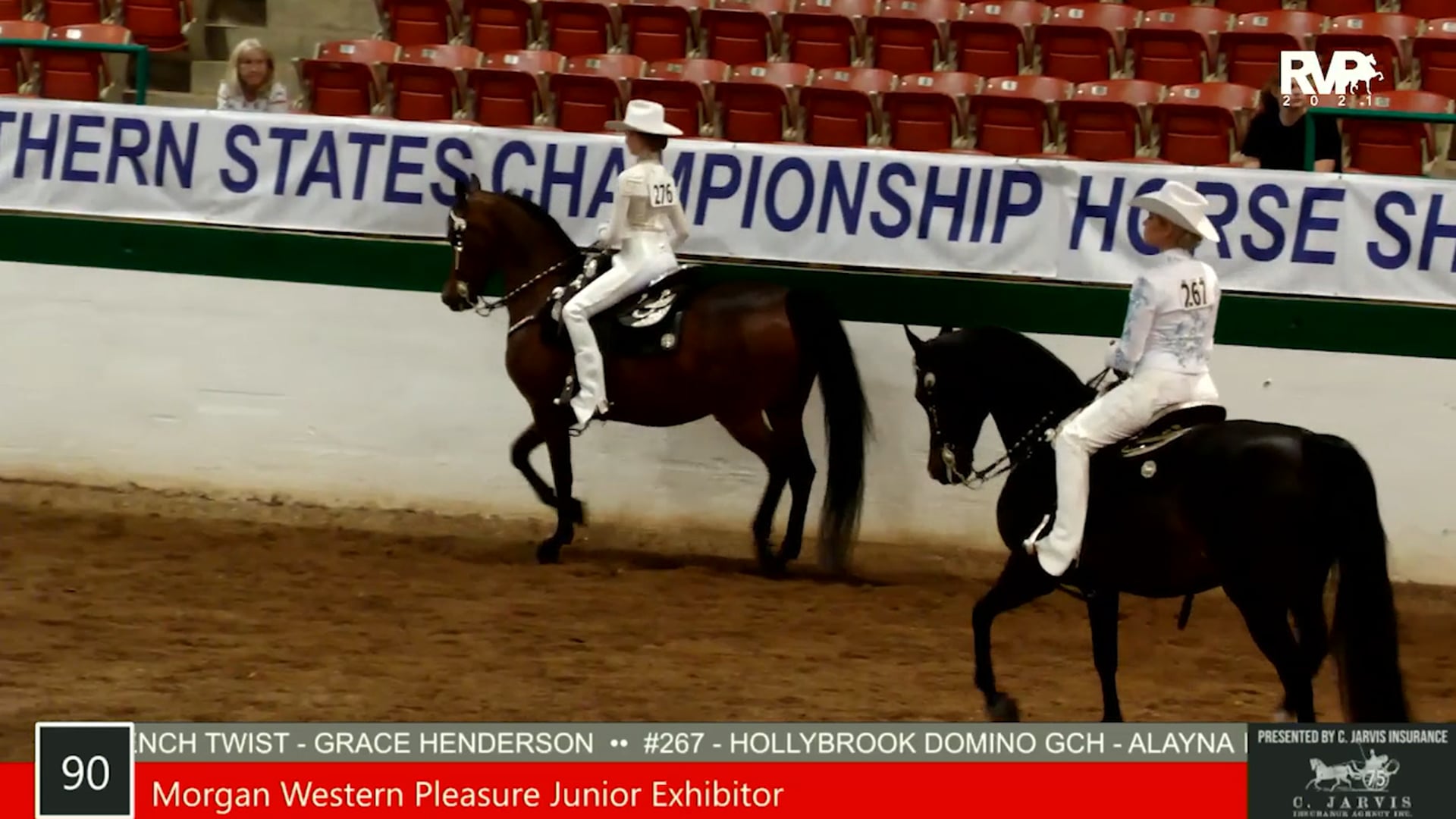 SS21 - Class 90 - Morgan Western Pleasure Junior Exhibitor