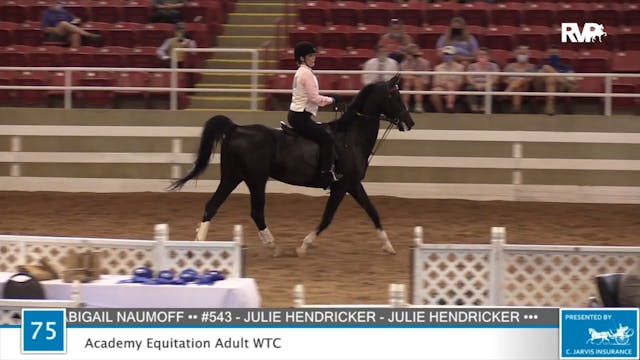 2020 ASF - Class 75 Academy Equitatio...