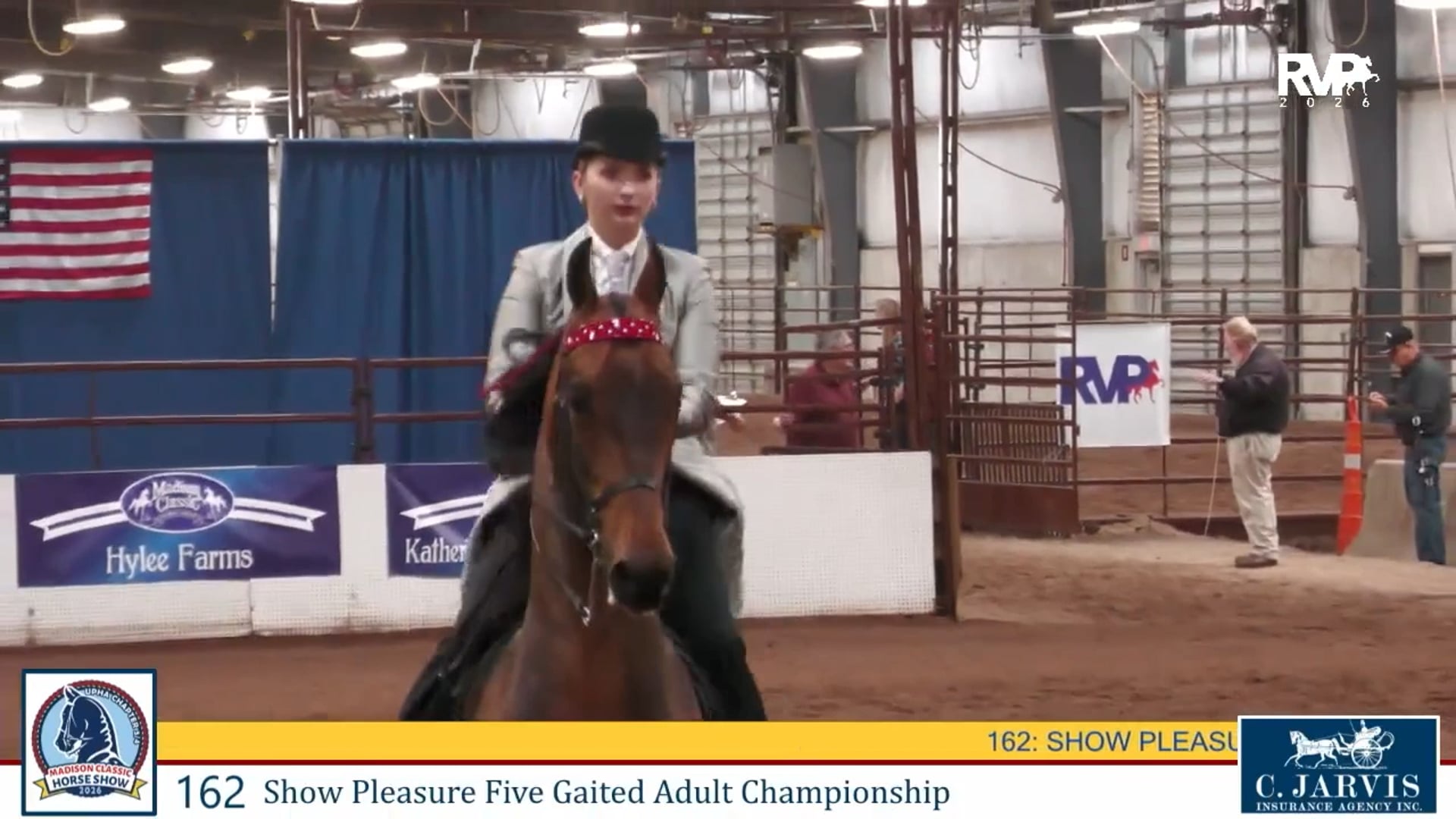 MC26 - Class 162 - Show Pleasure Five Gaited Adult Championship