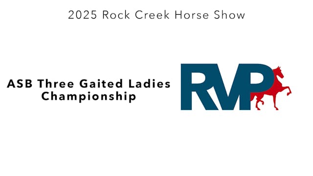 RC25 - Class 90 - ASB Three Gaited La...