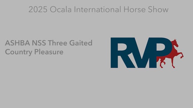 OI25 - Class 43 - ASHBA NSS Three Gai...