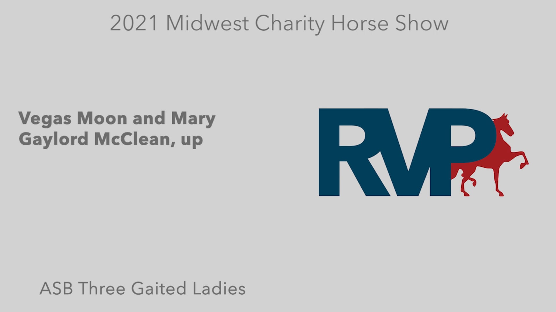 MW21 - Class 77 - Vegas Moon and Mary Gaylord McClean, up