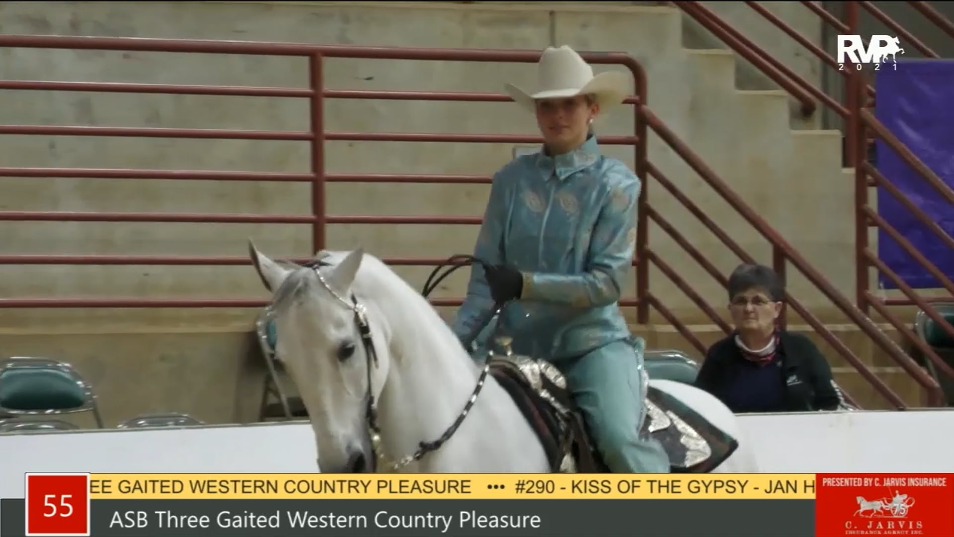 PA21 - Class 55 ASB Three Gaited Western Country Pleasure