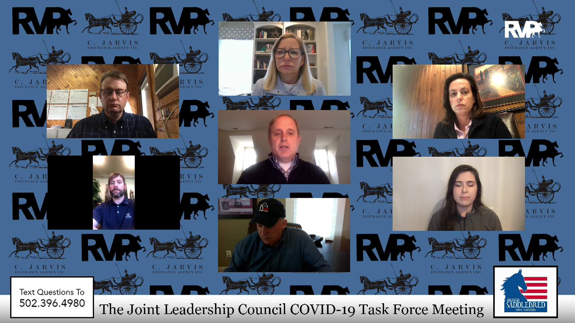 Joint Leadership Council COVID-19 Task Force Meeting - April 13  2020