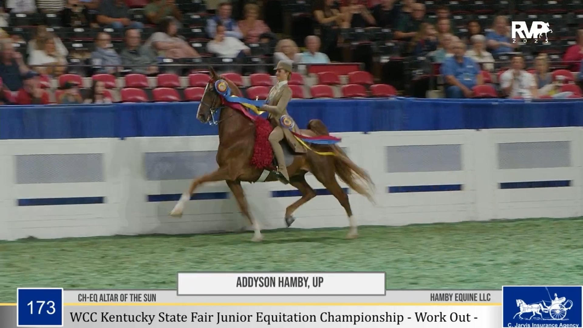 WCHS25 - Class 173 - Addyson Hamby, Up and CH-EQ Altar of the Sun