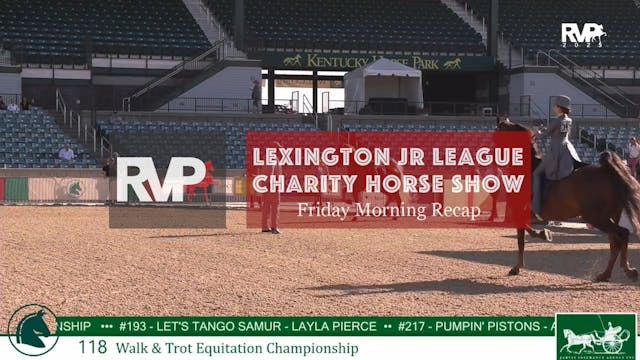 LJL25 - Friday Morning Recap
