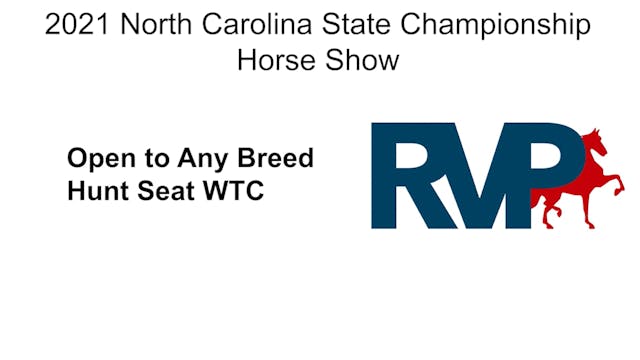 NCSC21 - Class 82 - Hunt Seat WTC