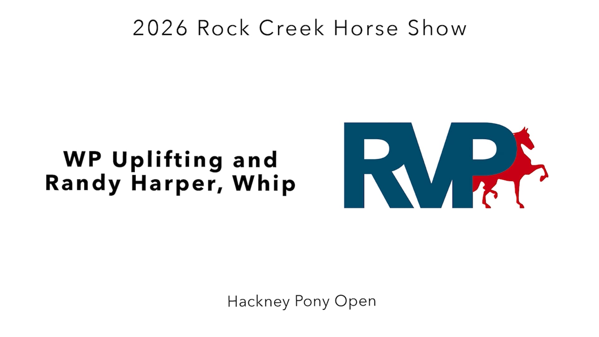 RC26 -Class 3 - WP Uplifting and Randy Harper, Whip