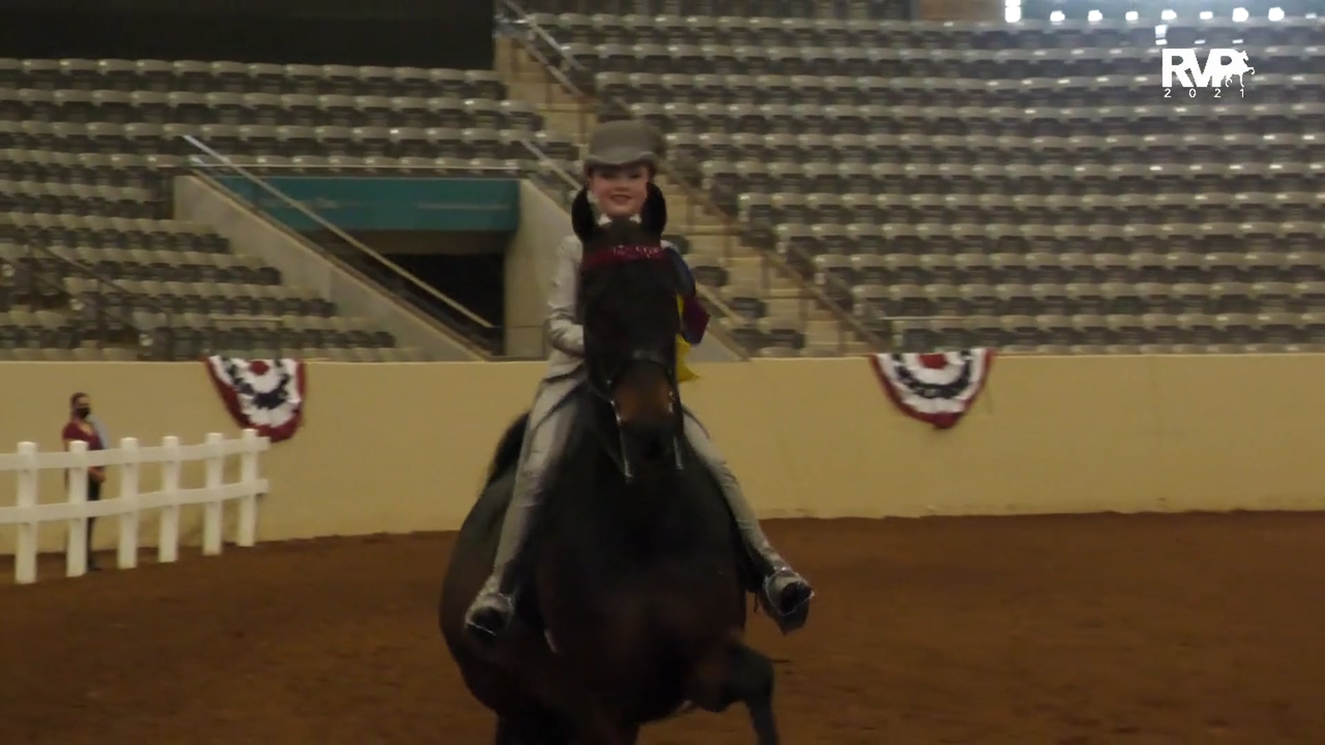 KYSP21 - Class 81 - Saddle Seat Walk Trot 10 and Under Stake