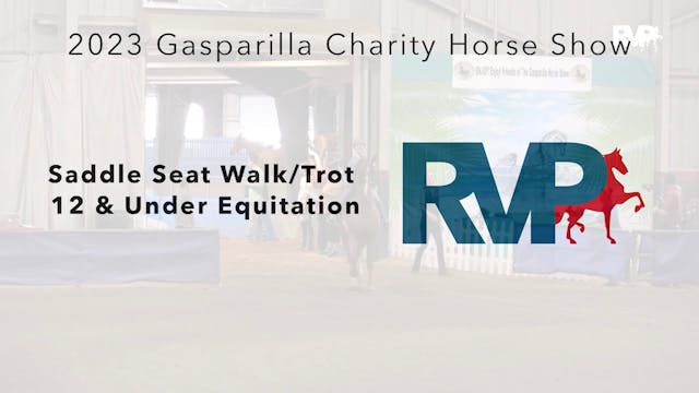 GASP23 - Class 78.1 - Saddle Seat Wal...
