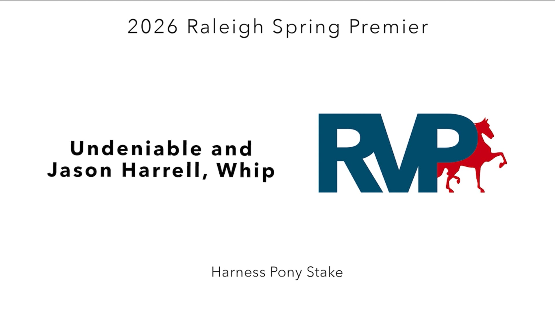 RSP26 - Class 102 - Undeniable and Jason harrell, Whip