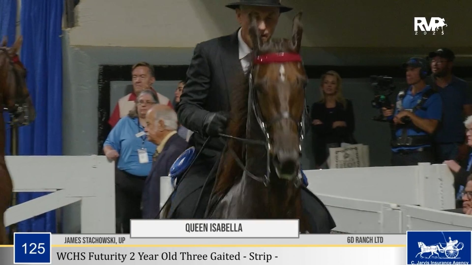 WCHS25 - Class 125 - Queen Isabella and James Stachowski, Up