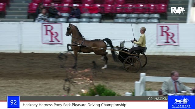 RR22 - Class 92 -  Hackney Harness Po...