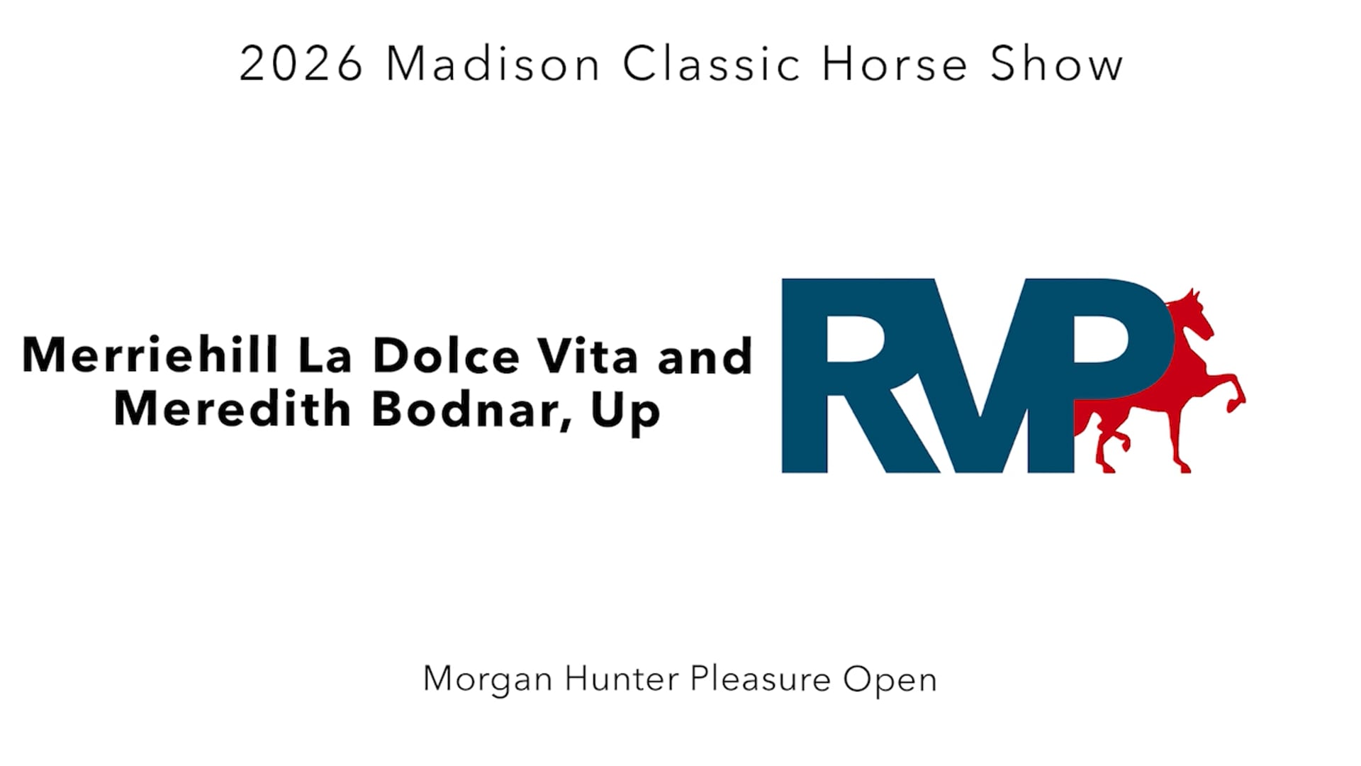 MC26 - Class 14 - Merriehill La Dolce Vita and Meredith Bodnar, Up