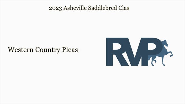ASC23 - Class 16 - Western Country Pl...