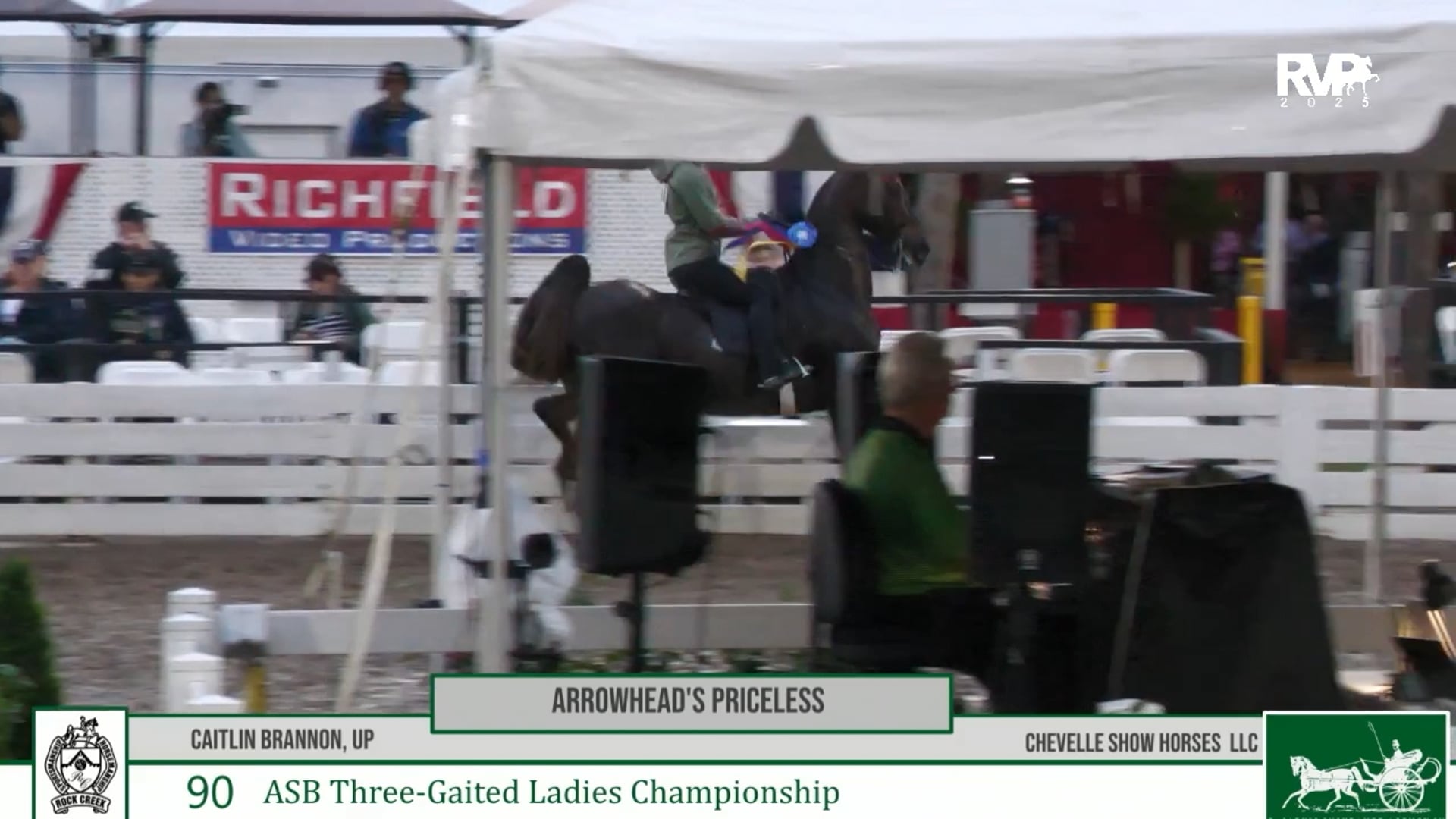 RC25 - Class 90 - Arrowhead's Priceless and Caitlin Brannon, UP